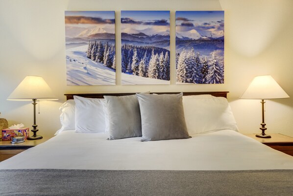 Free WiFi, bed sheets