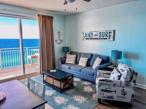 Smart TV - Waterfront 2b2ba 16th Floor Condo with Stocked Kitchen, Washer/Dryer, and Pool (Panama City Beach)