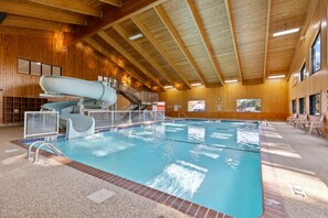 Pool - Cozy 1BR Condo w/ Balcony & Fireplace (Breezy Point)