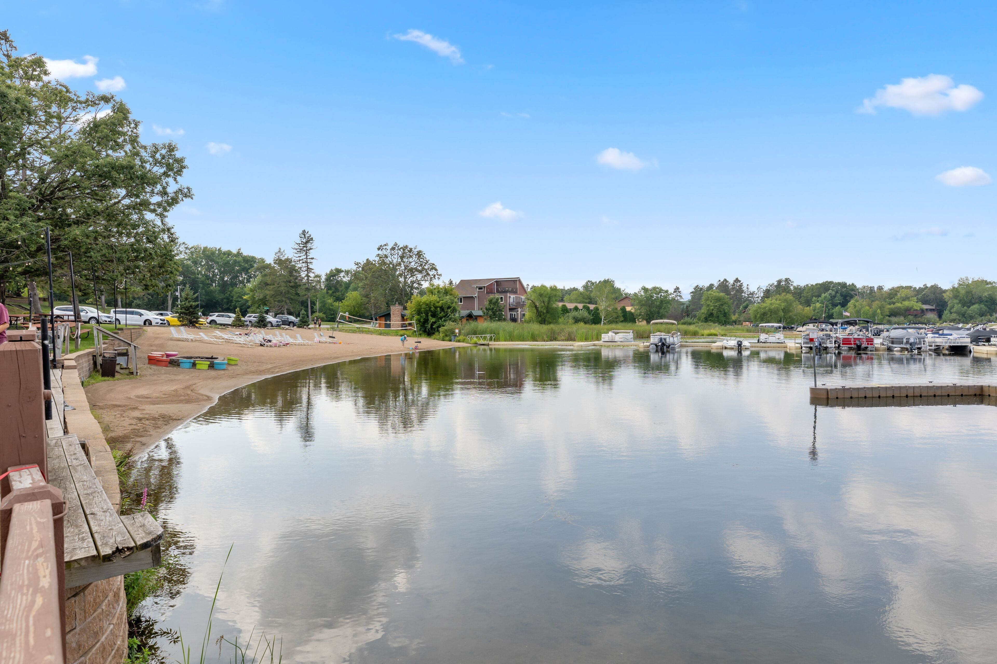 Soak in all the the lakeside has to offer.