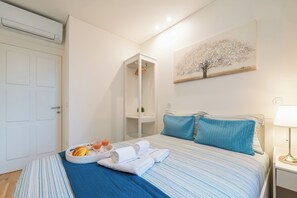 1 makuuhuone, silitysrauta/-lauta, ilmainen Wi-Fi, vuodevaatteet