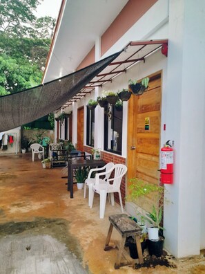 Fachada de la propiedad