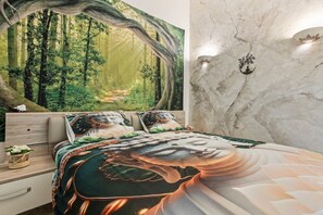 2 soveværelser, strygejern/strygebræt, gratis Wi-Fi, sengetøj