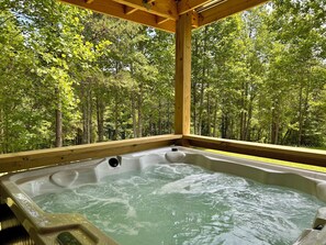 Bain à remous extérieur