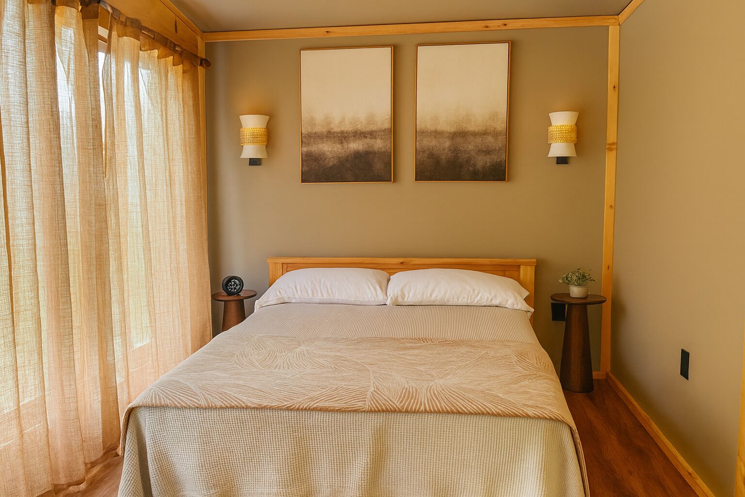 1 makuuhuone, Wi-Fi, vuodevaatteet