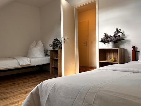 3 室のベッドルーム、WiFi (無料)、ベッドシーツ. Apartment 'Wohnung Pamela' with Wi-Fi