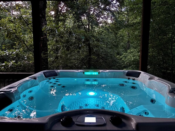 Idromassaggio all'aperto