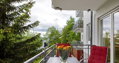 Ferienwohnung Tannenblick 7-1" mit Gemeinschaftsgarten, Balkon und Wi-Fi