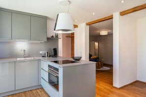 Kühlschrank, Ofen, Herdplatte, Geschirrspüler