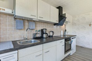 Kühlschrank, Ofen, Herdplatte, Geschirrspüler