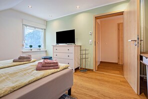 1 Schlafzimmer, kostenloses WLAN, Bettwäsche