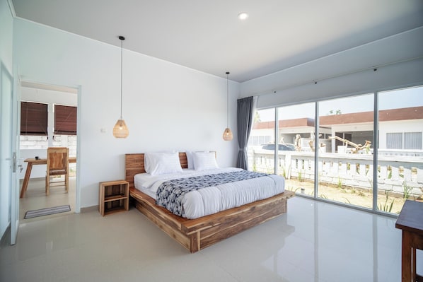 Villa Confort, vista al jardín | Vista al jardín