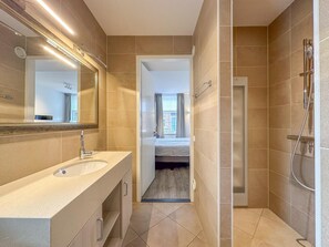 Shower, hair dryer