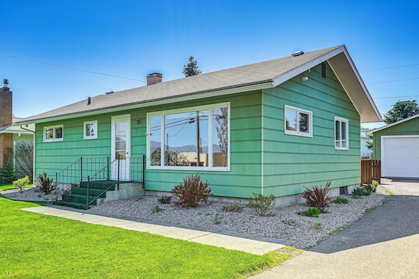 Polson Vacation Rental | 3BR | 1BA | Steps to Enter | 1,000 Sq Ft