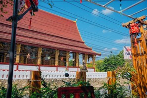 Majoituspaikan julkisivu