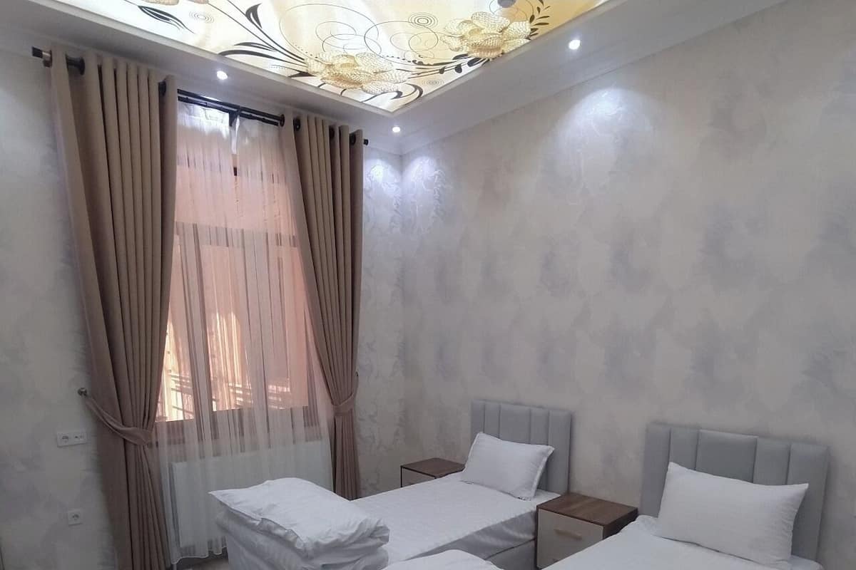 Double or Twin Room, City View | Hypo-allergenic bedding available, minibar, desk, laptop workspace
