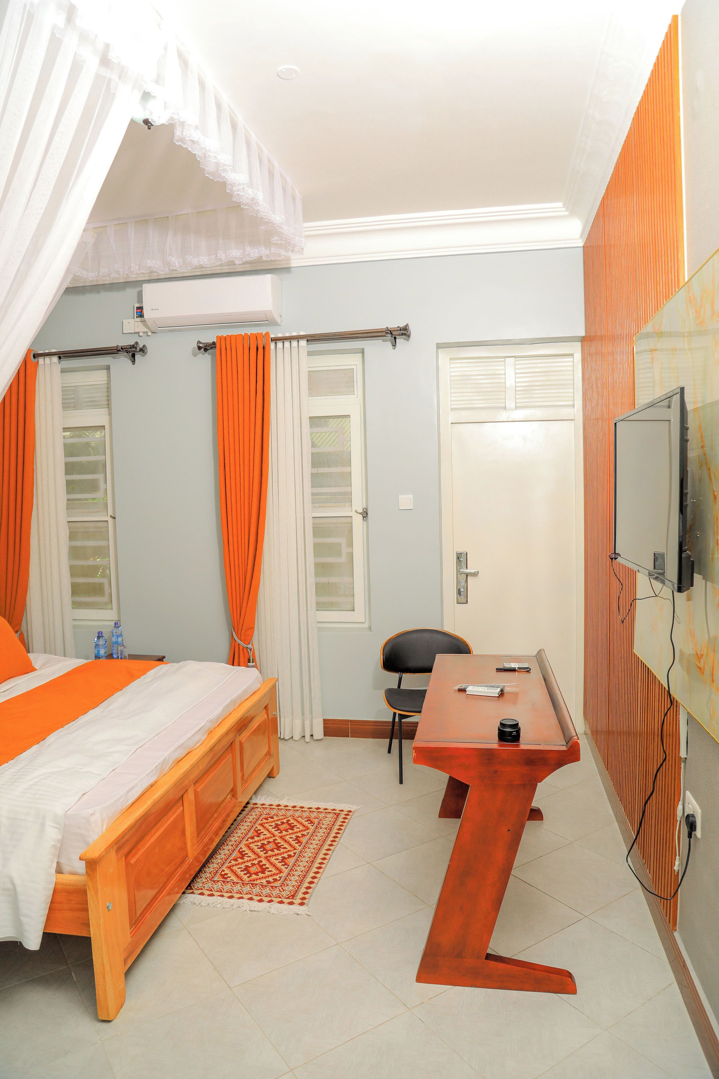 Quarto casal luxo | Área de estar