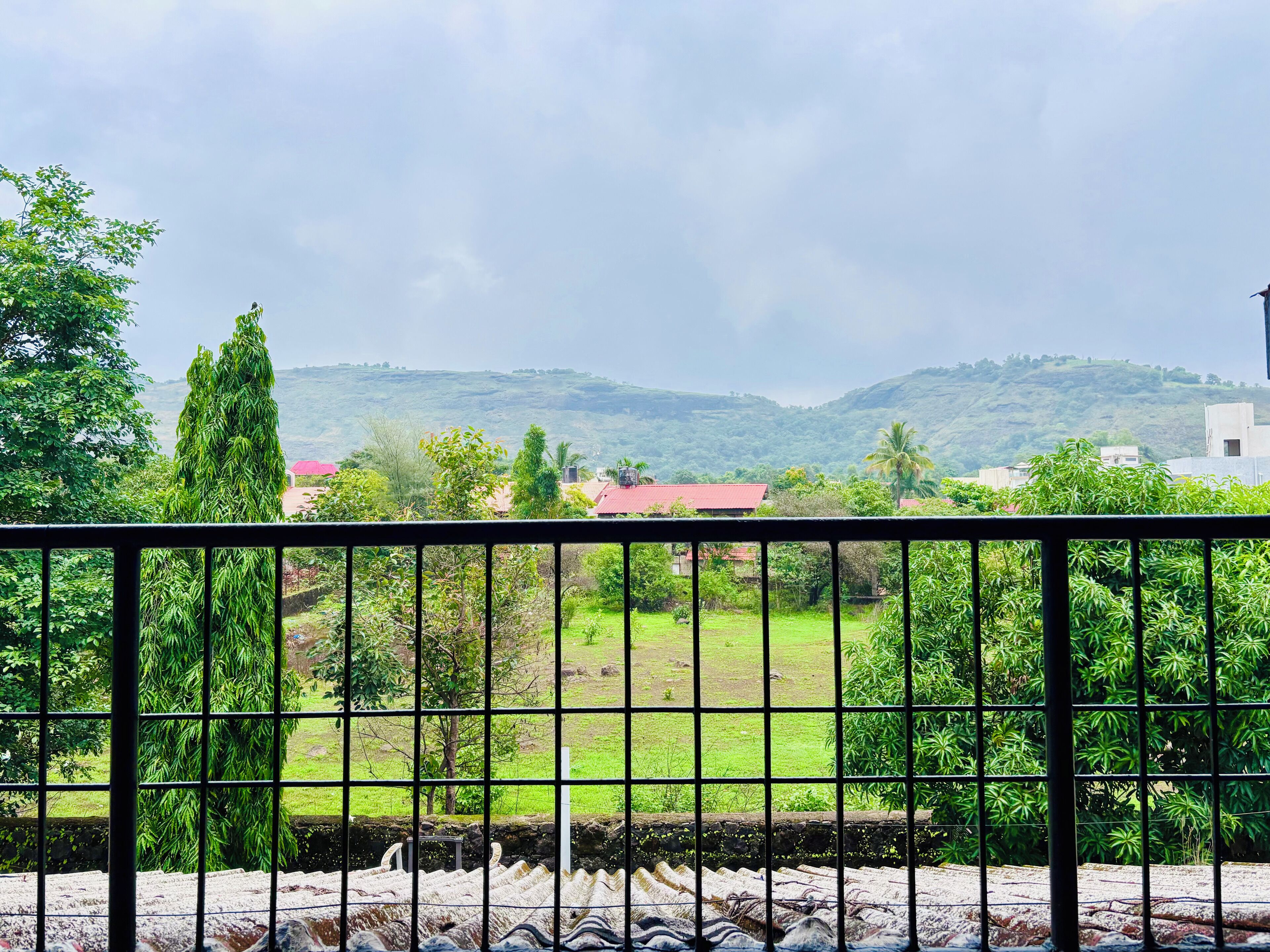 Utsikt fra overnattingsstedet