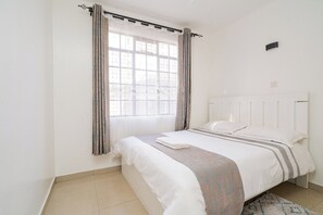 Deluxe Apartment, City View | 2 bedrooms, free WiFi, bed sheets - Lux Suites Langata Paradise Apartments (Nairobi)
