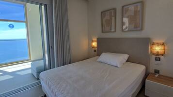 1 bedroom, iron/ironing board, bed sheets