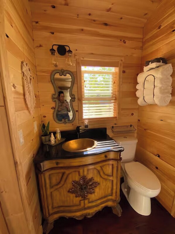 Dusche, Handtücher, Seife, Toilettenpapier