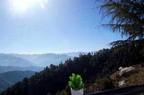 Vue depuis l’hébergement