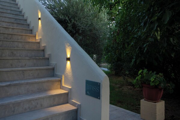 Overnattingsstedets uteområder