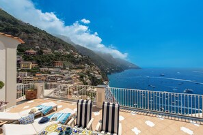 Terrace/patio - King Apartment - Positano Center (Positano)