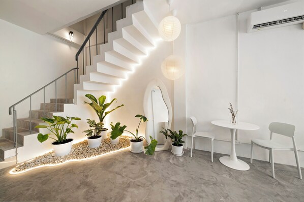 Sala de estar en el lobby