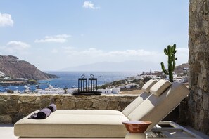 Terrace/patio - Villa Medea - My rental Homes (Mykonos)