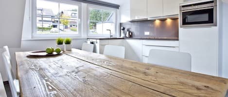 Appartement | Cuisine privée | Chaise haute
