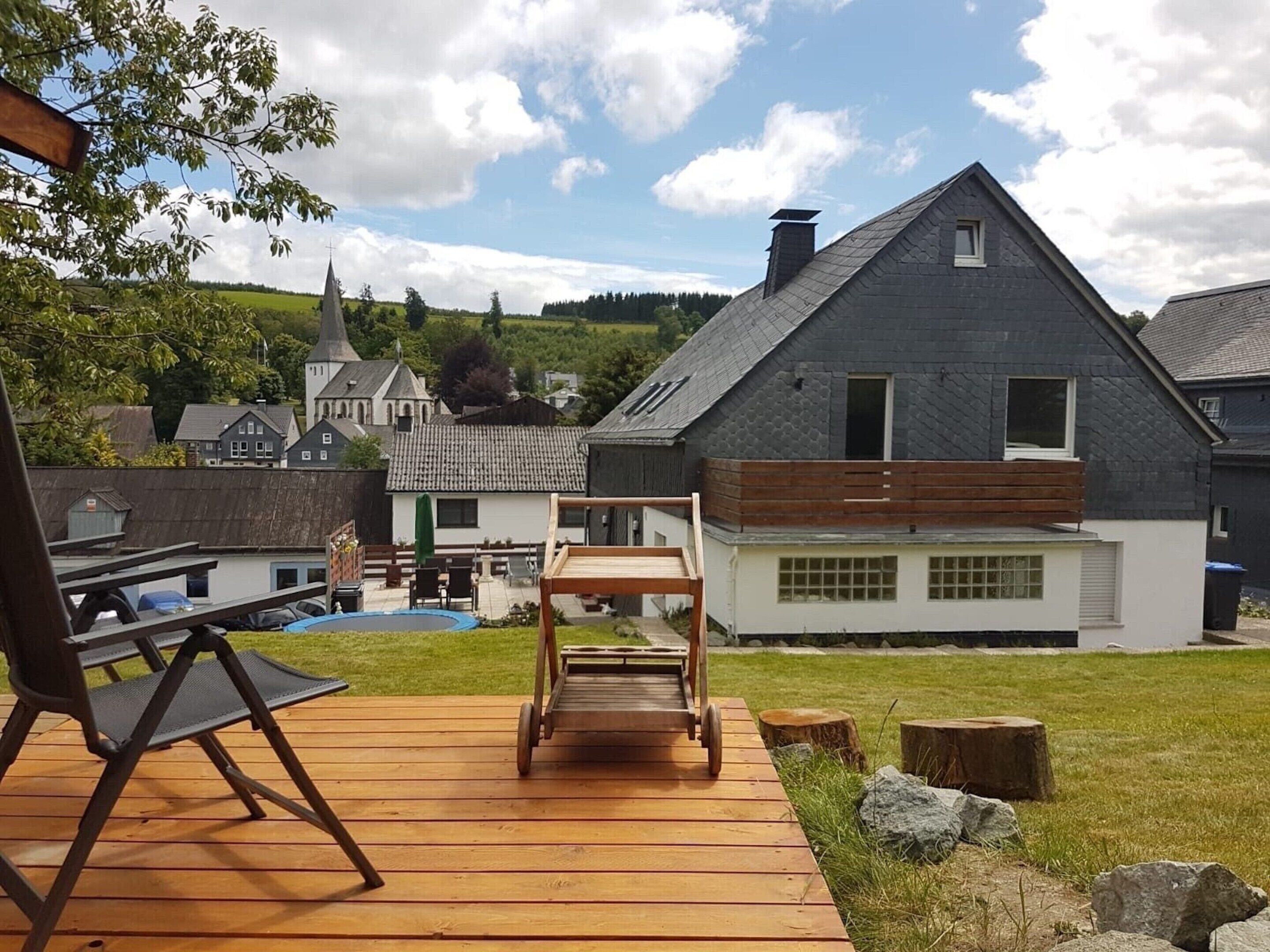 Ferienhaus | Balkon