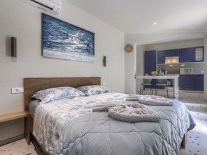 Room - Cosy apartment for 2 people with A/C, WIFI, TV and terrace (Galižana)