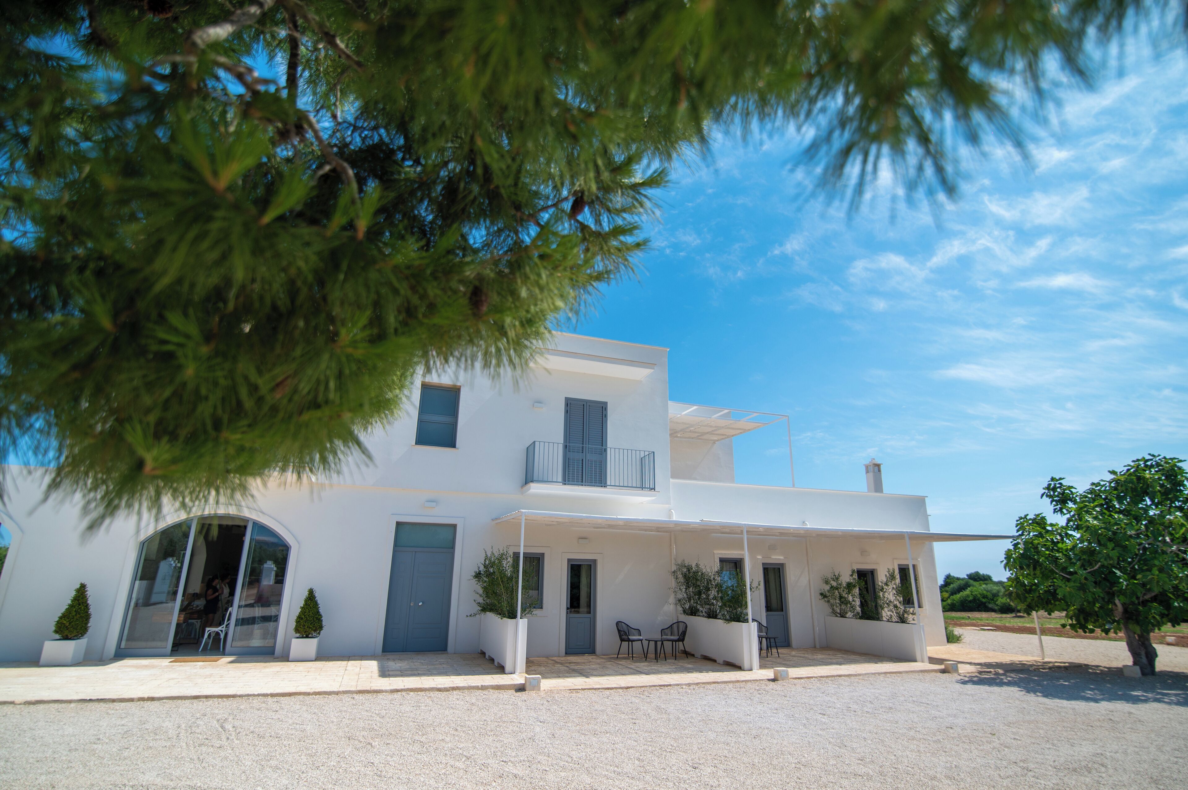 Facciata della struttura