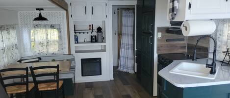 Microwave, oven, stovetop