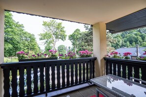 Junior Suite, City View | Balcony view