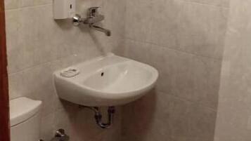 Towels, soap, toilet paper