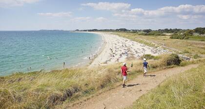 800 m from beach – house for 4 adults and 2 children
