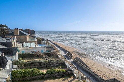 Sea view - Apartment for 6 - 5 m from the beach