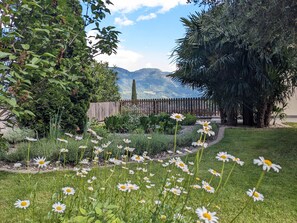 Property grounds - Apartment 'Sonnenblume' with Mountain View, Wi-Fi and Air Conditioning (Lagundo)