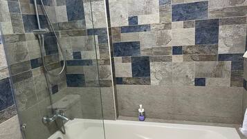 Towels, soap, toilet paper