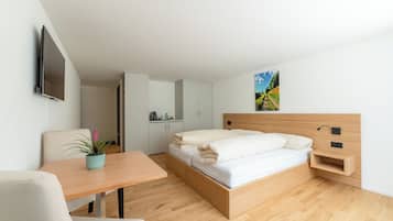 Chambre Double, vue montagne