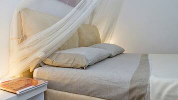 2 soveværelser, sengetøj