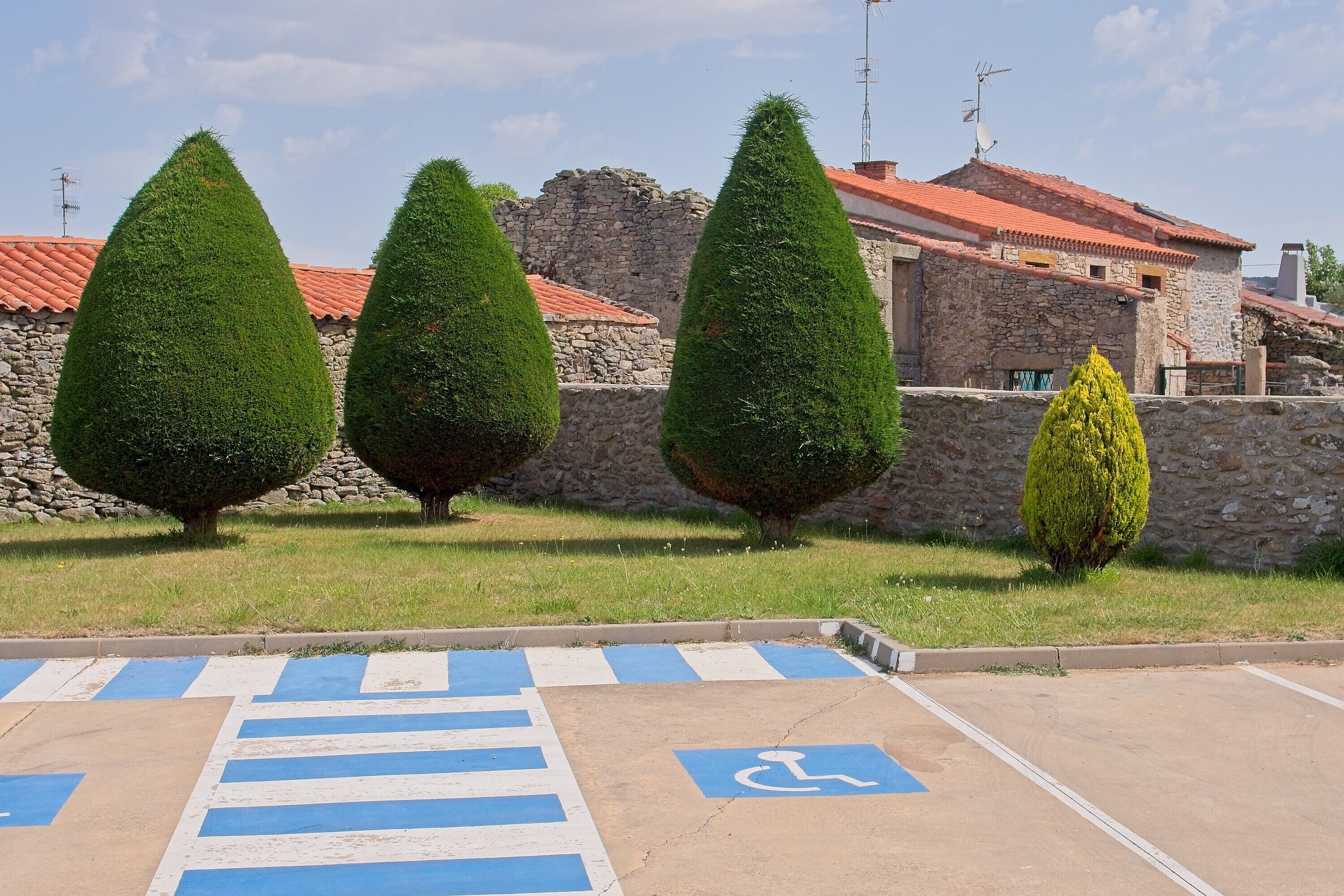 Enceinte de l’hébergement