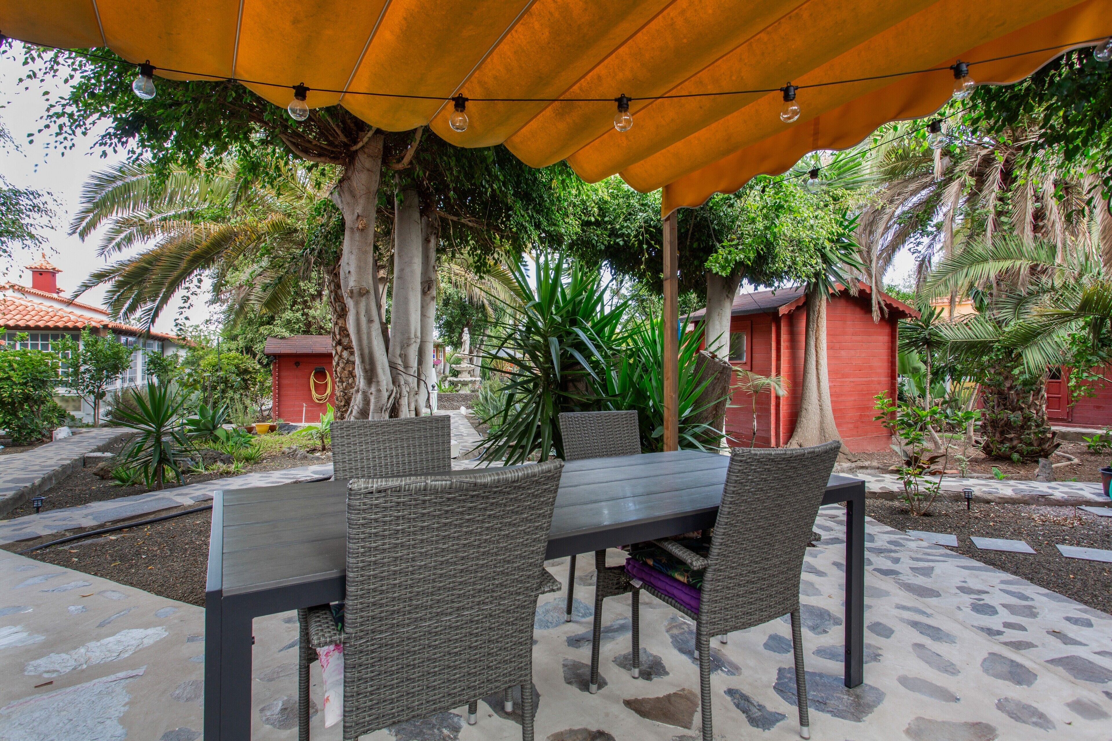 屋外ダ イニングエリア