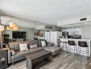 Living Area - Edgewater Tower III #709 | Gulf Front, Resort Amenities (Panama City Beach)