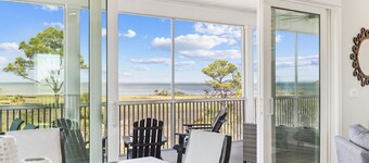 North Cape San Blas Home with Bay Views! Elevator! Dogs Allowed!