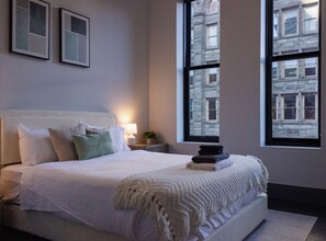 2 chambres, accès au Wi-Fi (inclus), literie fournie