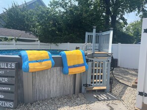 Bain à remous extérieur