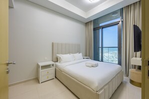 2 bedrooms, iron/ironing board, free WiFi, bed sheets - Aykon City - Upgraded Two Bedroom with City Views (Business Bay)